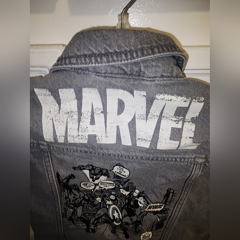 Marvel Graphic Denim Jacket